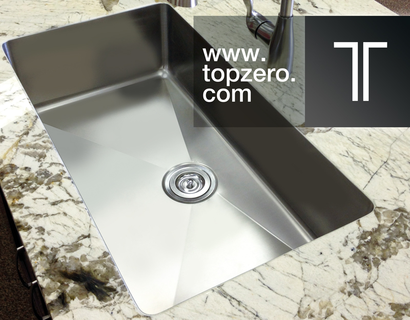 Sink for kitchen topzero Hypnos hp860.500.15 (possibility of